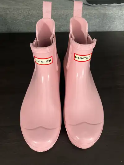 women’s pink hunter rain boots, View more