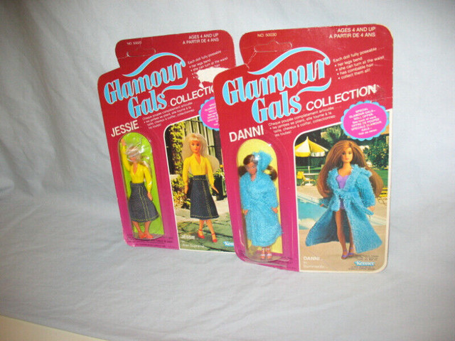 GLAMOUR GALS - VINTAGE - 1981 in Toys & Games in Hamilton