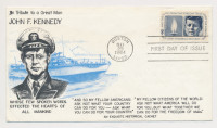 John F. Kennedy First Day Of Issue Stamp & Envelope-May 29-1964