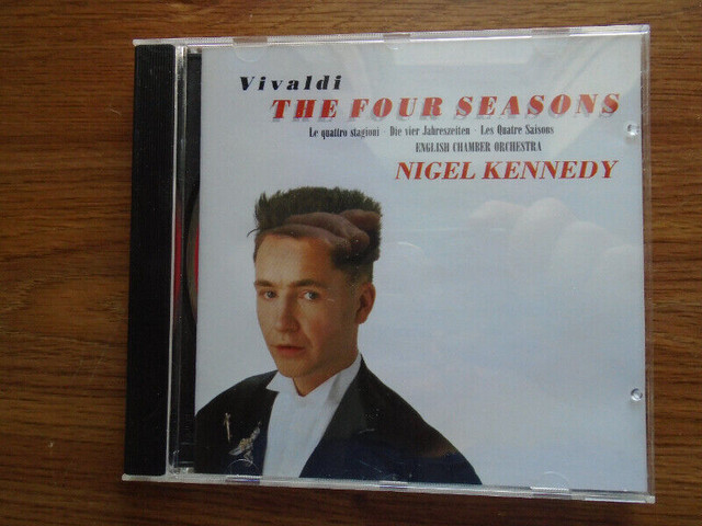 Cd musique Nigel Kennedy Vivaldi The Four seasons Music CD dans CD, DVD et Blu-ray  à Lévis
