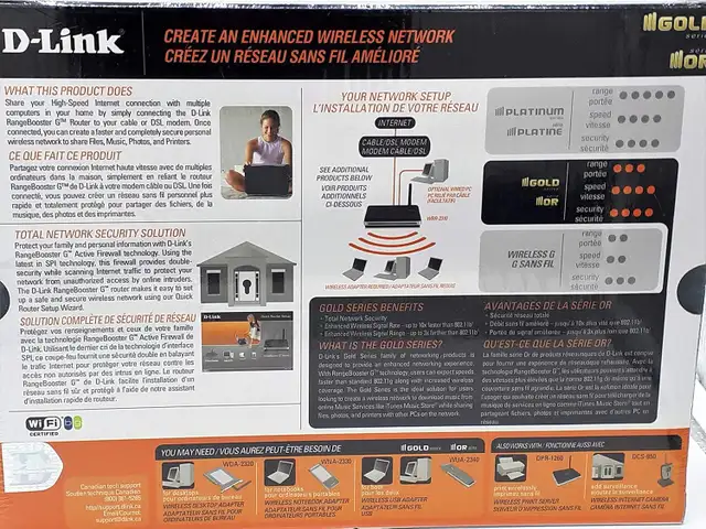  À VENDRE : Routeur D-Link WBR-2310 in Networking in Victoriaville - Image 5