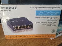 Netgear Business 5-Port Gigabit Ethernet Unmanaged Switch GS105