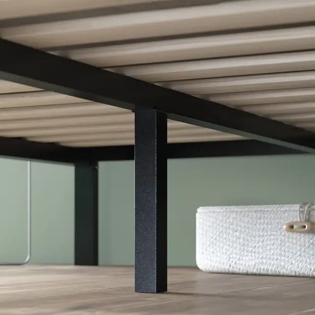 New Zinus King Bed Frame Metal with Headboard in Beds & Mattresses in Markham / York Region - Image 5