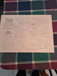 Ontario Maps 1852