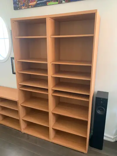 IKEA BESTÅ bookcase + 14 shelves (retail price 320), View more