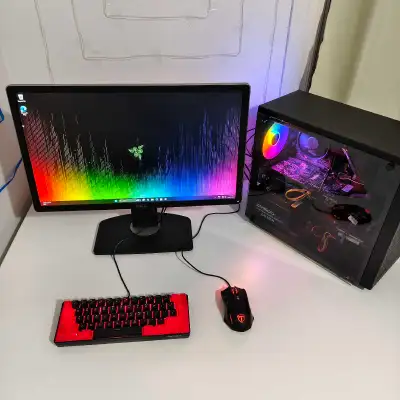 Amazing Affordable Gaming PC setup – Trade for PS5 or MacBook, View more
