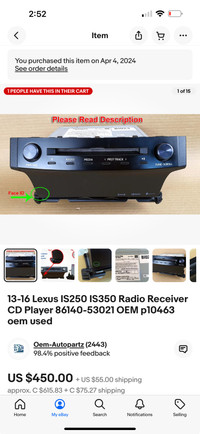 Radio  lexus