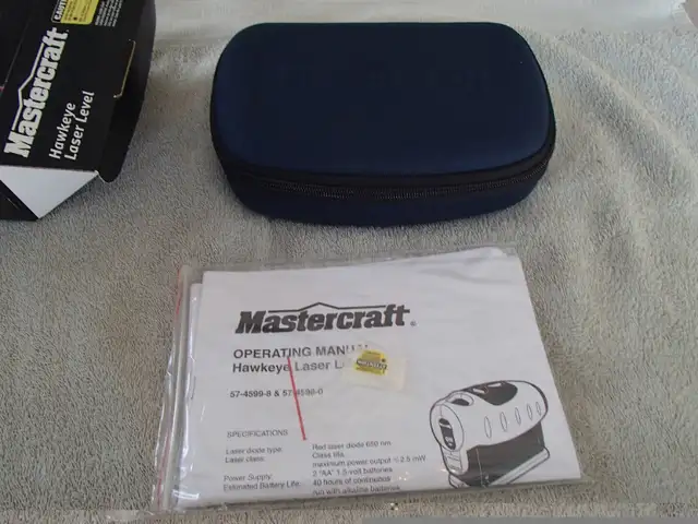 Mastercraft Hawkeye Laser Level in Hand Tools in Sarnia - Image 6