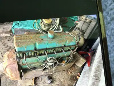 Rare 58 Pontiac 6 cyl eng great for classic chev car. 890.00Also Muncie M20 4 speed trans 1000.00