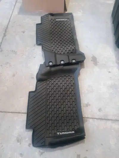 $ 20 for Rear Floor Mats for a 2018 Toyota Tundra. Never Used.