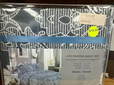 Bamboo Luxury King And Queen 6 Pc Sheet Sets - Assorted Patterns, View more