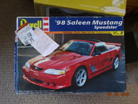 REVELLmodel car kit, 98 Saleen Mustang Speedstar. level 2, 7.25"