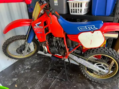 1986 CR 500. 95% all original have original exhaust and mint condition if the ad still up it’s avail...
