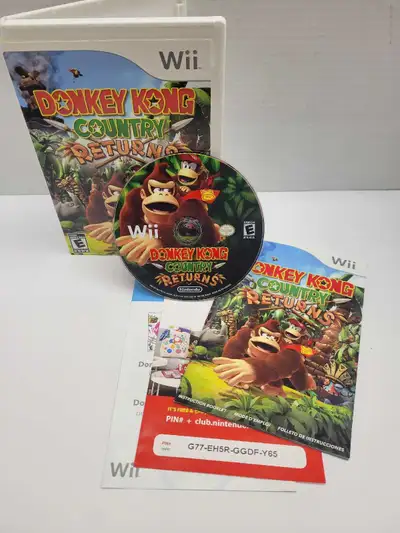 Wii Donkey Kong Country Returns - Complete , View more