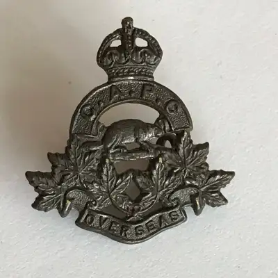 WW1 CEF Canadian Army Pay Corps Overseas badge $40, View more