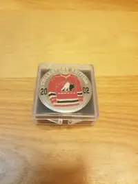 2002 Canadian Jersey Collection Coin