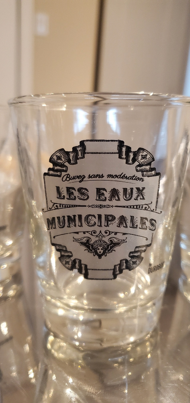 3 verres Les eaux municipales de Durobor dans Autre  à Ville de Québec - Image 2