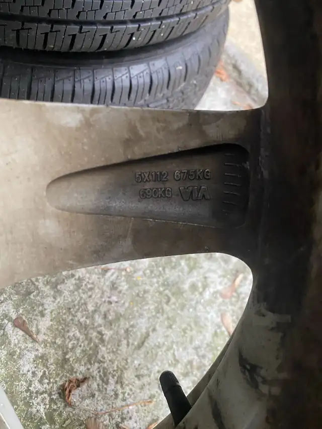 bmw x3 wheels 5x112 tires Michelin 225/60/17 in Tires & Rims in City of Toronto - Image 5