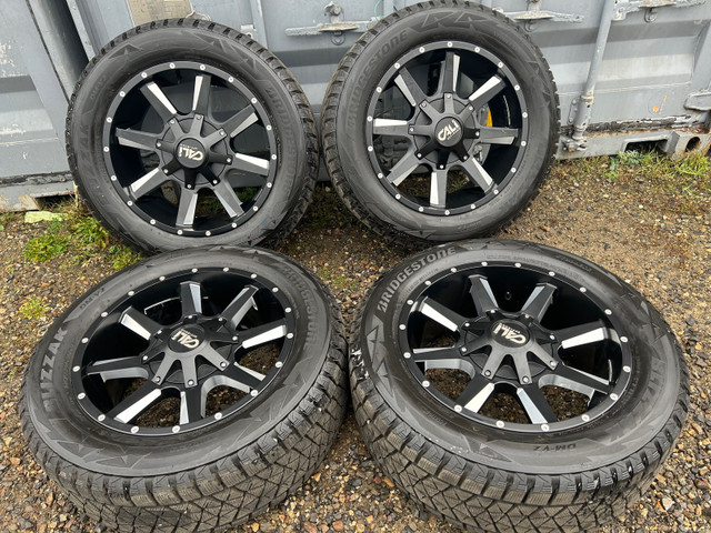 20”Cali Wheels & Blizzaks As New in Tires & Rims in Vernon - Image 3