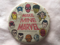 Vintage Marvel Club Button 1967