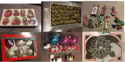 lot of 4 boxes of Christmas Tree Decorations,, View more