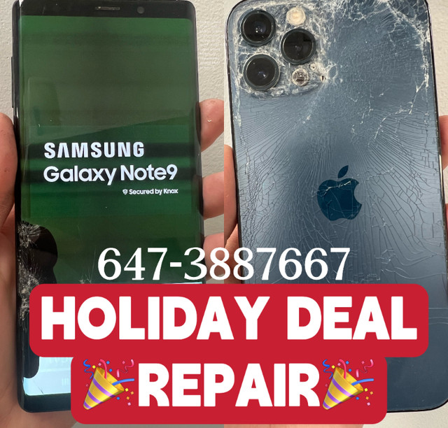 ⭕BEST PRICE Phone repair ⭕iPhone Samsung iPad iWatch google+MORE in Cell Phone Services in City of Toronto