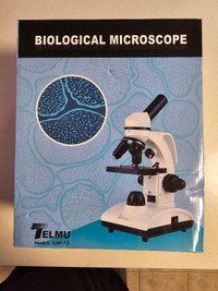 Telmu XSP-75 Microscope with Specimen slides