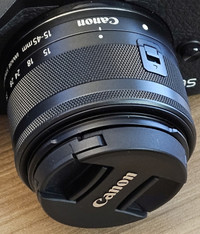 Canon Zoom lens 15-45mm EF-M f/3.5-6.3 IS STM