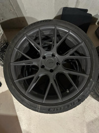 GTS G510 Staggered Rims 19x9.5 