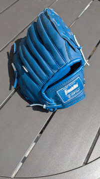 Franklin kids baseball glove Blue