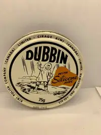 Dubbin Wax Polish - Vintage Tin