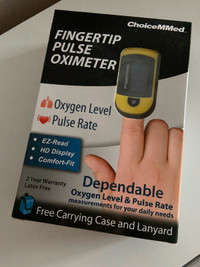 Choicemmed fingertip pulse oximeter