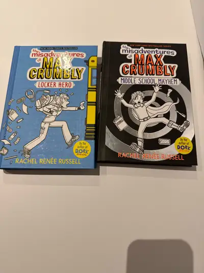 Max Crumbly hardcover novels , View more