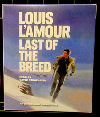 Louis L'amour LAST OF THE BREED Unabridged 11 CD Audio Book VF
