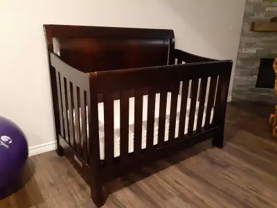 Baby crib, solid wood, great condition, View more
