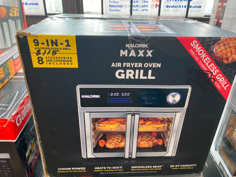 Kalorik Maxx Air Fryer Oven Grill. Smokeless grill | Toasters & Toaster