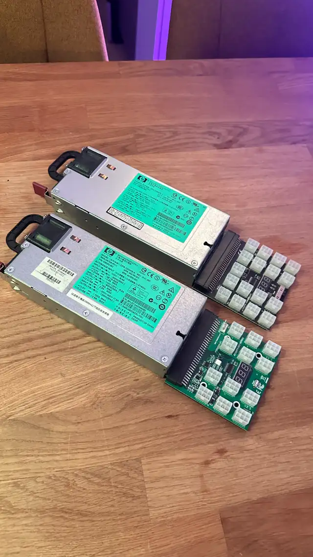 KIT POWER SUPPLY HP DPS-1200WFB INCLUS CARTE ET CABLES in System Components in City of Montréal - Image 2