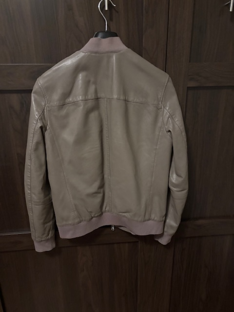 AllSaints Men's Leather Bomber Jacket (Medium) in Men's in Kitchener / Waterloo - Image 3