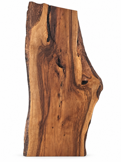 LIVE-EDGE WALNUT WOOD COLLECTION - STATEMENT SLAB + 3 SHELVES, View more