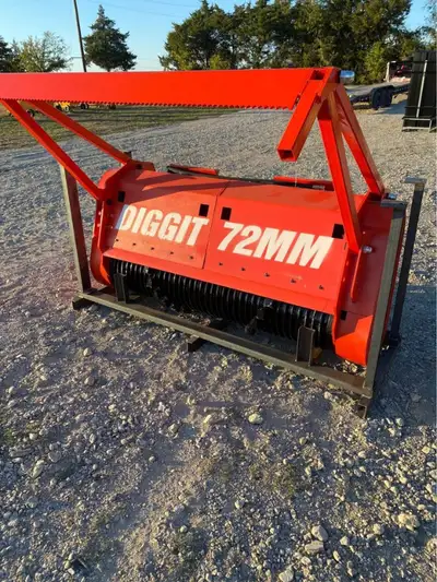Brand new 2024 Skid Steer TH76 Drum Mulcher. Great to clear land. Price + HST Call 506-212-0880