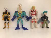 Large Lot of Vintage Action Figures