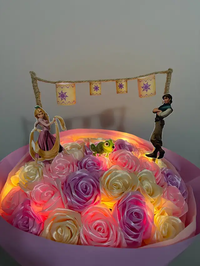 Rapunzel bouquet