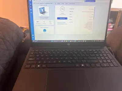 HP laptop 3 months old , View more