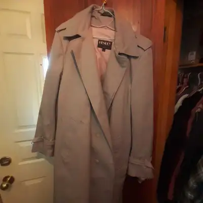 Vintage Henley Men's Trench Cost, View more