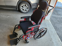 Power Plus tilt wheelchair