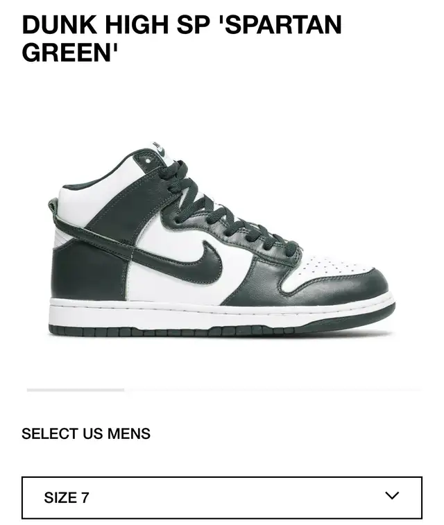 Nike dunk high in Men's Shoes in City of Montréal - Image 2