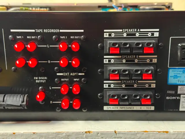 Sony STR-6800SD Receiver  (80 Watts) - 1976 - Serviced in Stereo Systems & Home Theatre in Oakville / Halton Region - Image 8