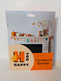 Felt Friendsgiving Banner for Thanksgiving decor
