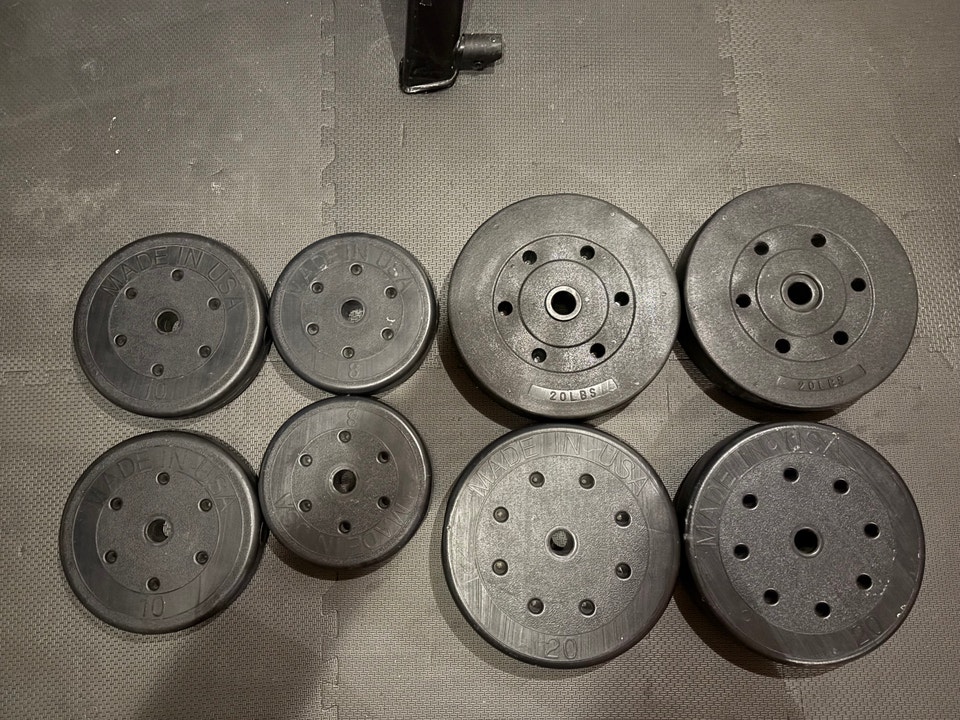 1” bench press/curling weights | Exercise Equipment | Hamilton | Free ...