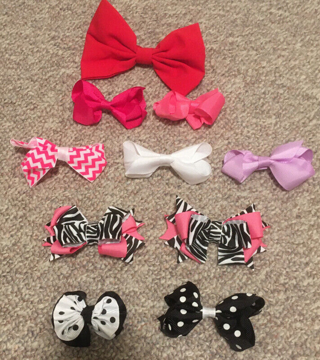Hair Bow Barrettes in Other in Medicine Hat